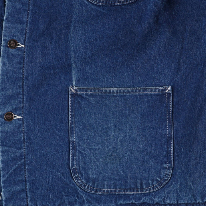 Dickies denim coveralls, men's size XXL unclear blue type Vintage Second Hand