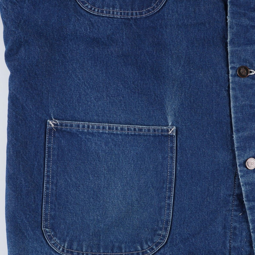 Dickies denim coveralls, men's size XXL unclear blue type Vintage Second Hand