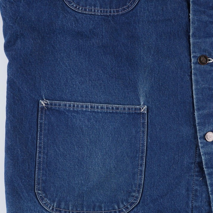 Dickies denim coveralls, men's size XXL unclear blue type Vintage Second Hand