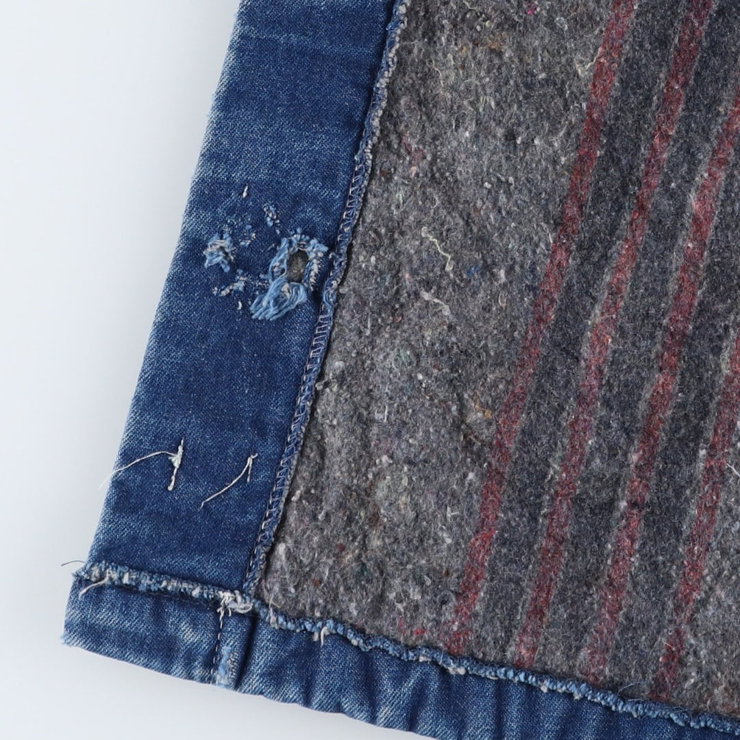 Dickies denim coveralls, men's size XXL unclear blue type Vintage Second Hand