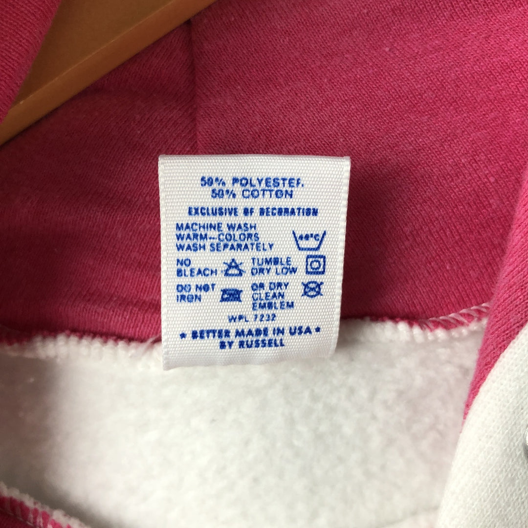 Vintage Russell Jerseys Mickey Mouse character sweatshirt pullover hoodie, Made in USA, Men's XL cotton white type Vintage Second Hand