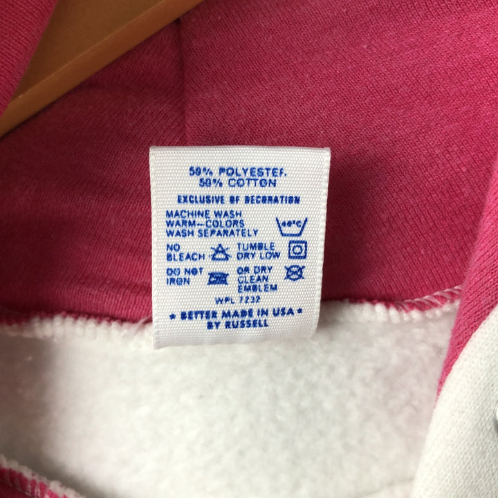Vintage Russell Jerseys Mickey Mouse character sweatshirt pullover hoodie, Made in USA, Men's XL cotton white type Vintage Second Hand
