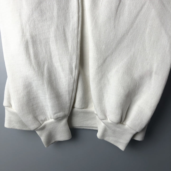 Vintage Russell Jerseys Mickey Mouse character sweatshirt pullover hoodie, Made in USA, Men's XL cotton white type Vintage Second Hand