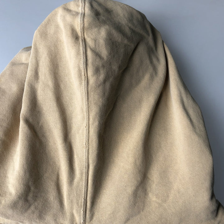 Harley-Davidson Advertising Pullover Hoodie, Men's Size L cotton Beige type Vintage Second Hand