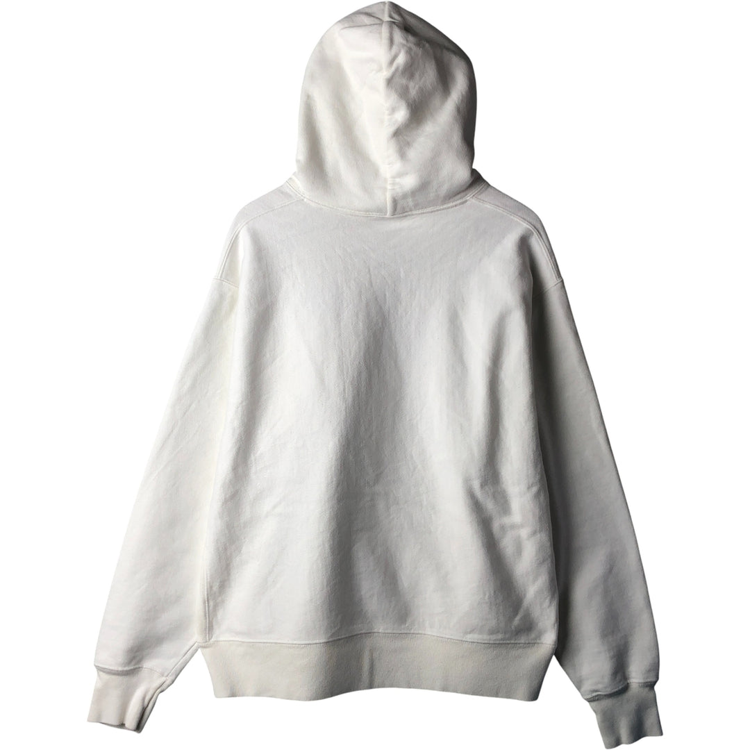 Champion Reverse Weave Full Zip Hoodie, Men's XL cotton white type Vintage Second Hand