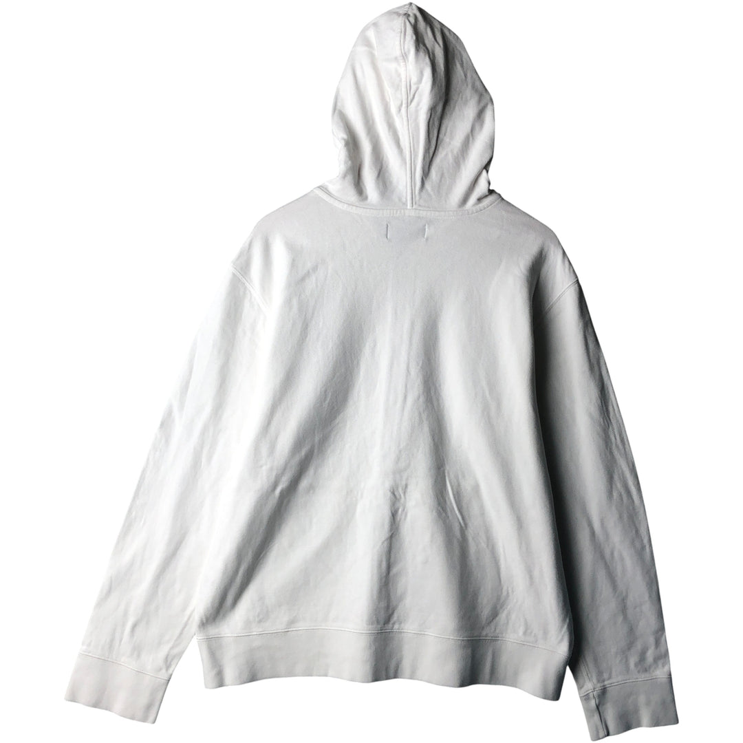 Ralph Lauren POLO by Ralph Lauren Sweat Full Zip Hoodie Men's XL cotton white type Vintage Second Hand
