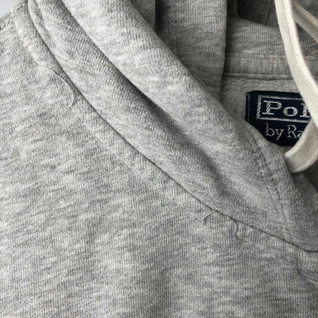 Ralph Lauren POLO by Ralph Lauren Sweat Full Zip Hoodie Men's XL cotton gray type Vintage Second Hand