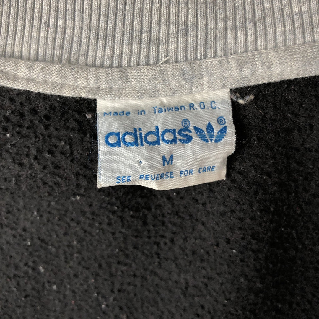Vintage 1980'S Adidas full-zip sweatshirt, men's size small. unclear gray type Vintage Second Hand
