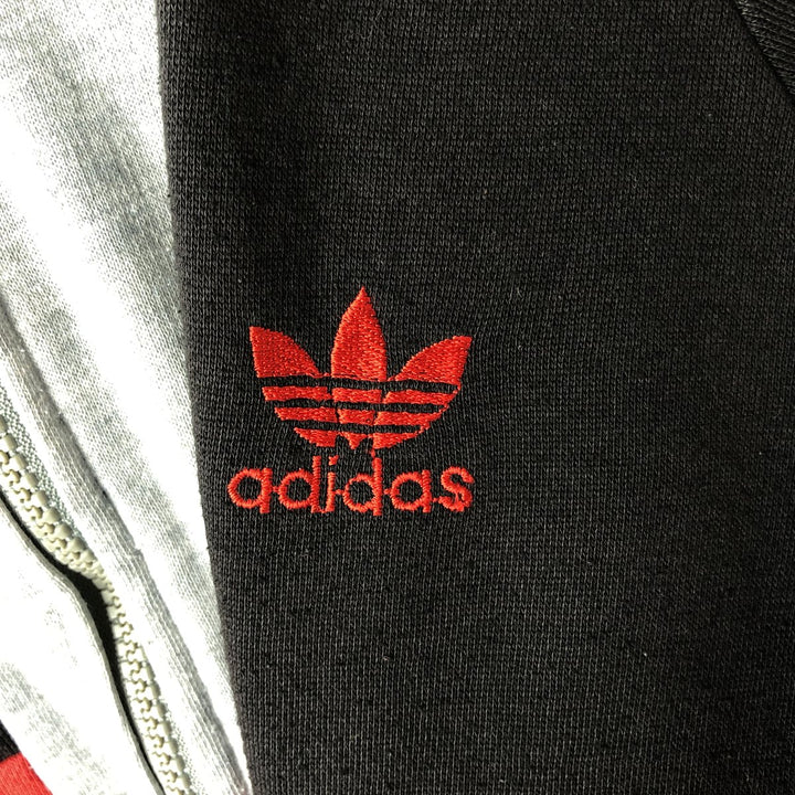 Vintage 1980'S Adidas full-zip sweatshirt, men's size small. unclear gray type Vintage Second Hand