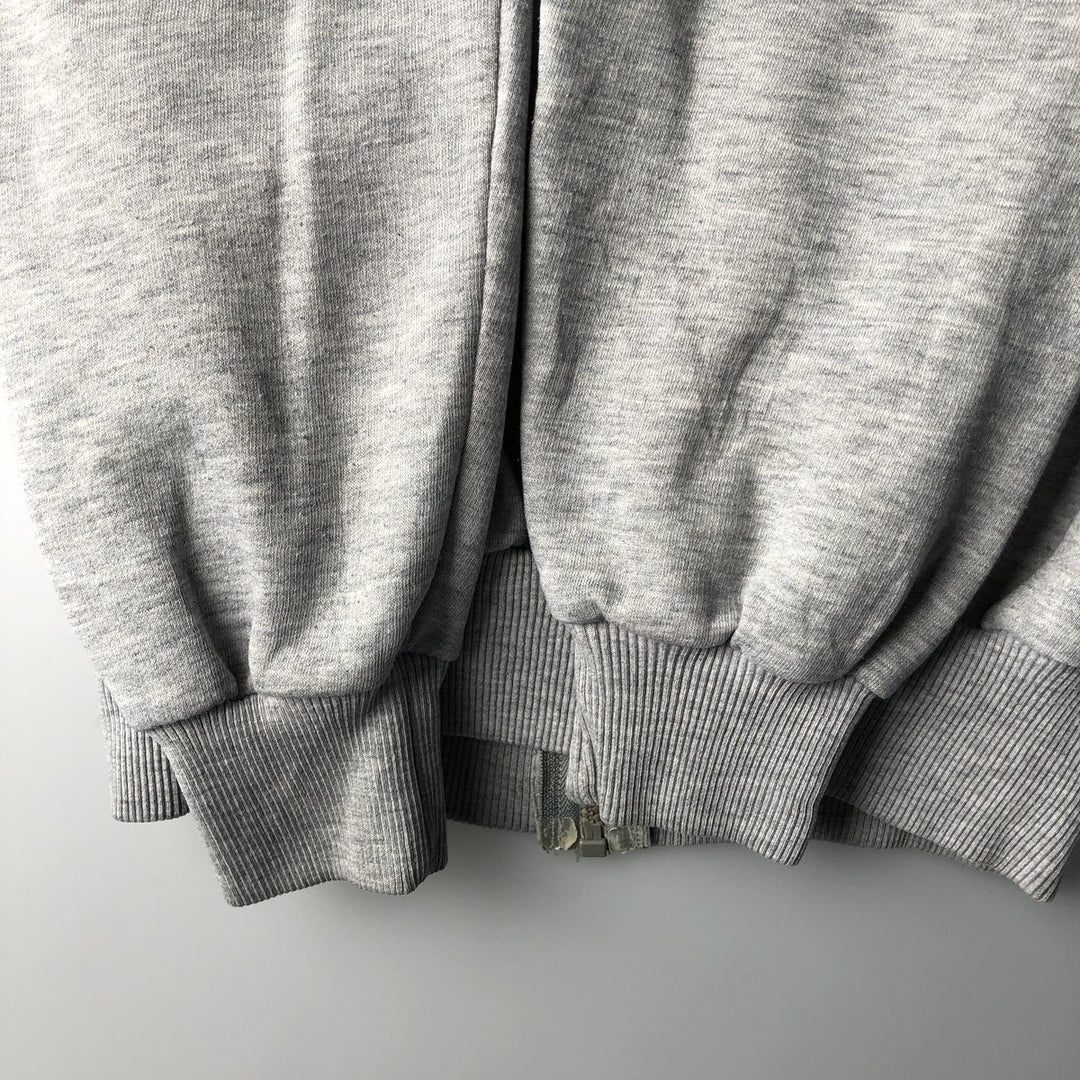 Vintage 1980'S Adidas full-zip sweatshirt, men's size small. unclear gray type Vintage Second Hand