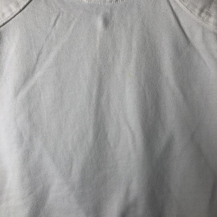 Ralph Lauren POLO by Ralph Lauren CUSTOM FIT long sleeve rugby shirt, men's size L cotton white type Vintage Second Hand