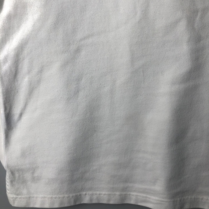 Ralph Lauren POLO by Ralph Lauren CUSTOM FIT long sleeve rugby shirt, men's size L cotton white type Vintage Second Hand