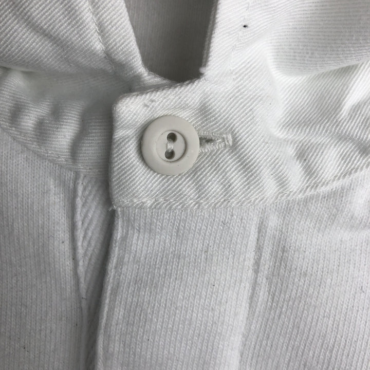 Ralph Lauren POLO by Ralph Lauren long sleeve rugby shirt, men's size M cotton white type Vintage Second Hand