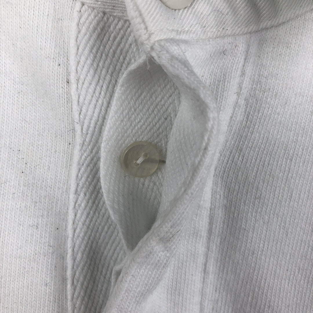 Ralph Lauren POLO by Ralph Lauren long sleeve rugby shirt, men's size M cotton white type Vintage Second Hand