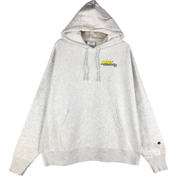 Champion REVERSE WEAVE Reverse Weave Sweat Pullover Hoodie Men's XL cotton gray type Vintage Second Hand