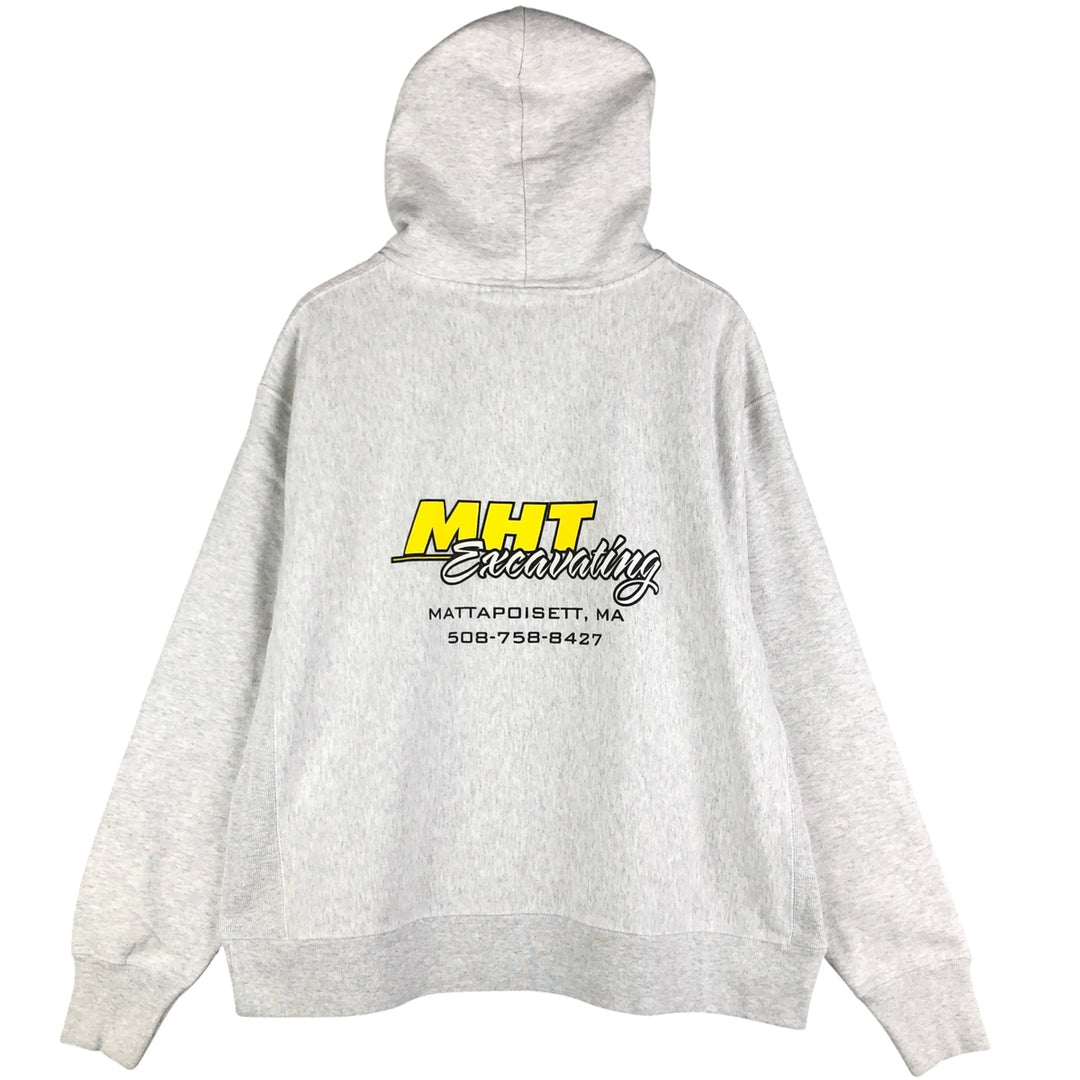 Champion REVERSE WEAVE Reverse Weave Sweat Pullover Hoodie Men's XL cotton gray type Vintage Second Hand