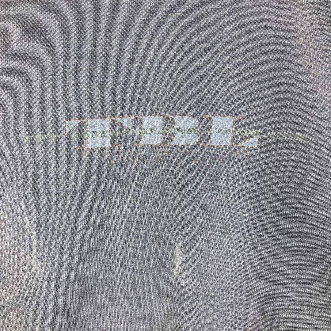90'S Timberland WEATHERGEAR logo sweatshirt, men's XL size, vintage unclear Blue type light blue Vintage Second Hand