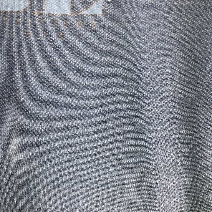 90'S Timberland WEATHERGEAR logo sweatshirt, men's XL size, vintage unclear Blue type light blue Vintage Second Hand