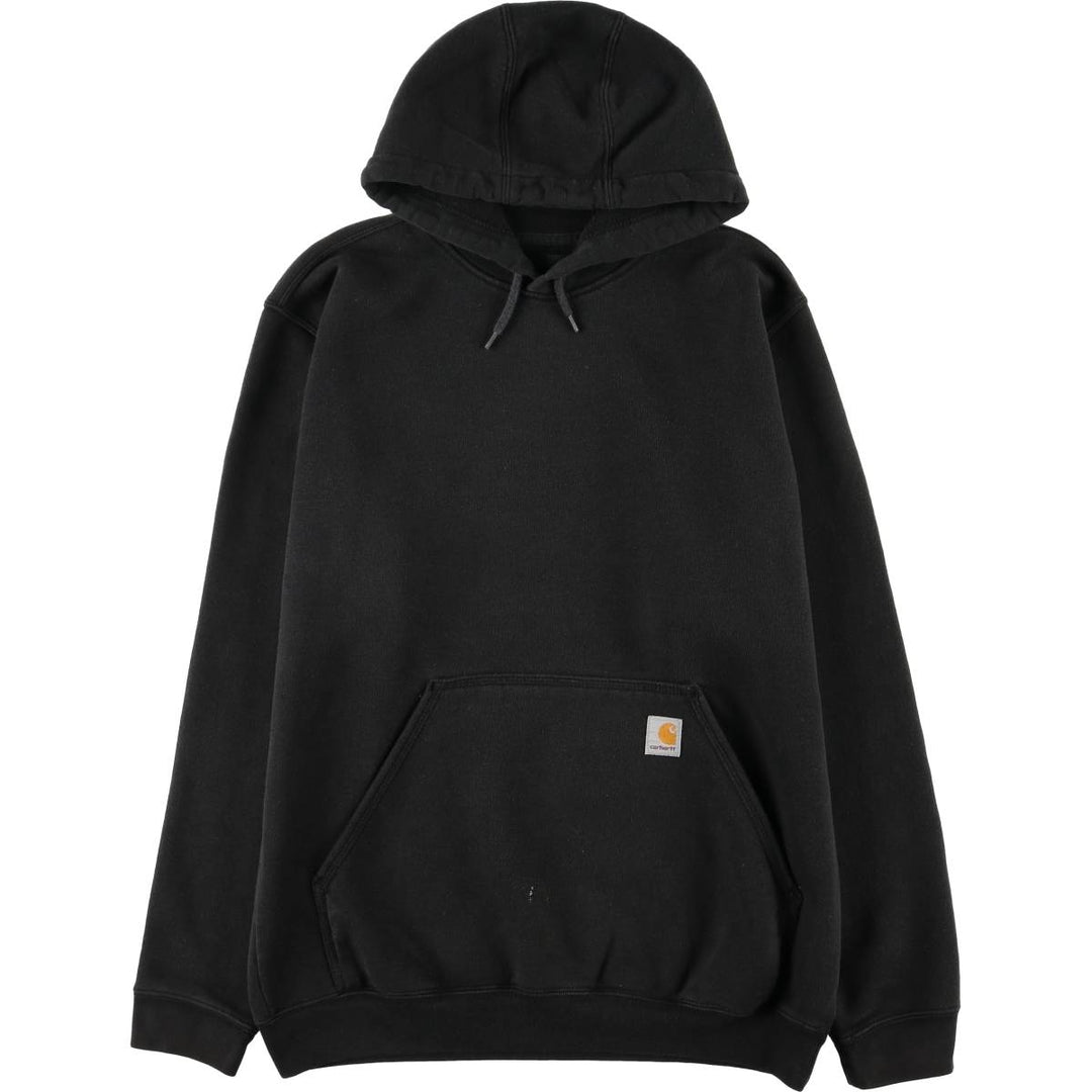 Carhartt Loose Fit Sweat Pullover Hoodie, Men's M Size cotton black type Vintage Second Hand