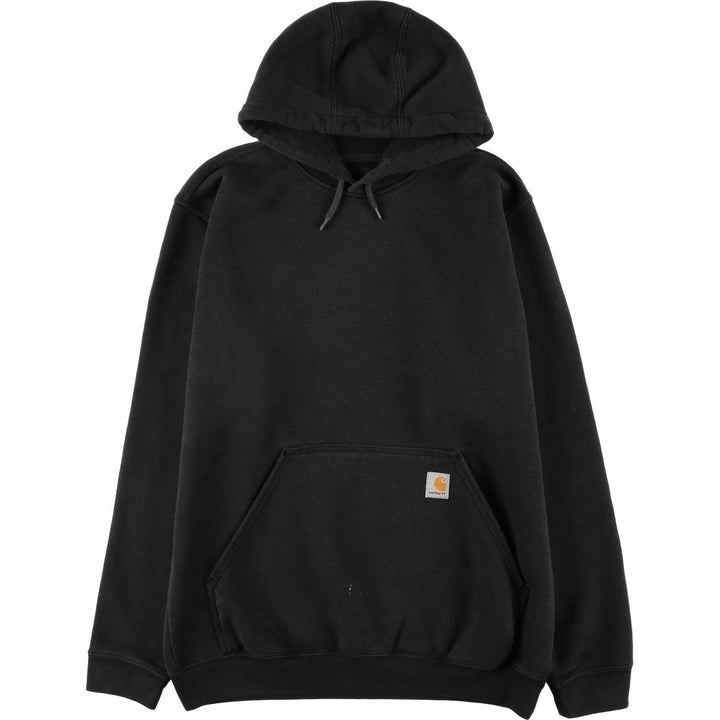Carhartt Loose Fit Sweat Pullover Hoodie, Men's M Size cotton black type Vintage Second Hand