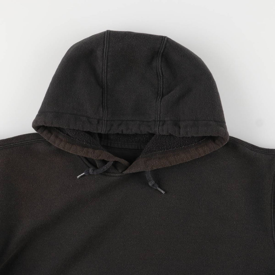Carhartt ORIGINAL FIT sweatshirt pullover hoodie, men's size M cotton black type Vintage Second Hand