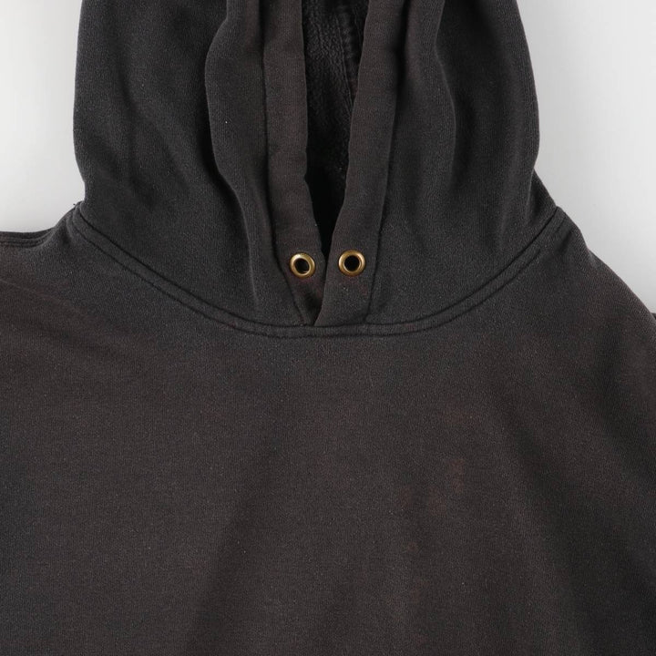 Carhartt ORIGINAL FIT sweatshirt pullover hoodie, men's size L cotton black type Vintage Second Hand
