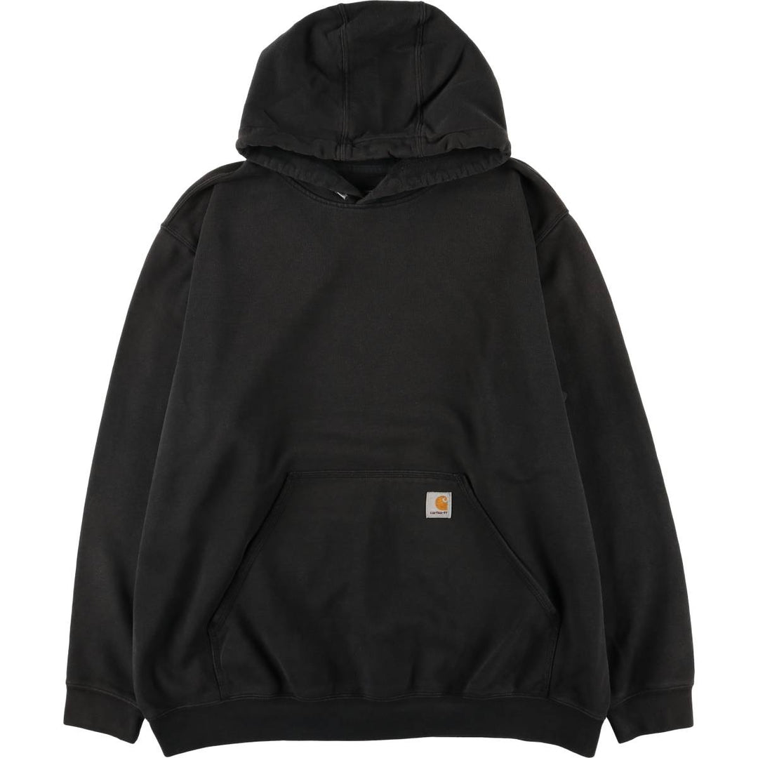 Carhartt Loose Fit Sweat Pullover Hoodie, Men's XL cotton black type Vintage Second Hand