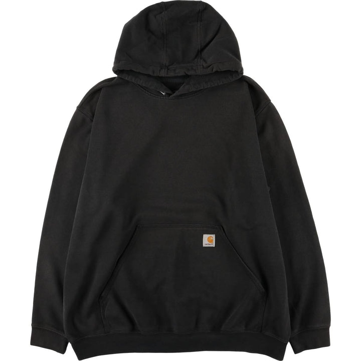 Carhartt Loose Fit Sweat Pullover Hoodie, Men's XL cotton black type Vintage Second Hand