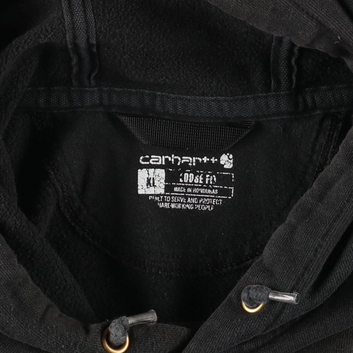 Carhartt Loose Fit Sweat Pullover Hoodie, Men's XL cotton black type Vintage Second Hand
