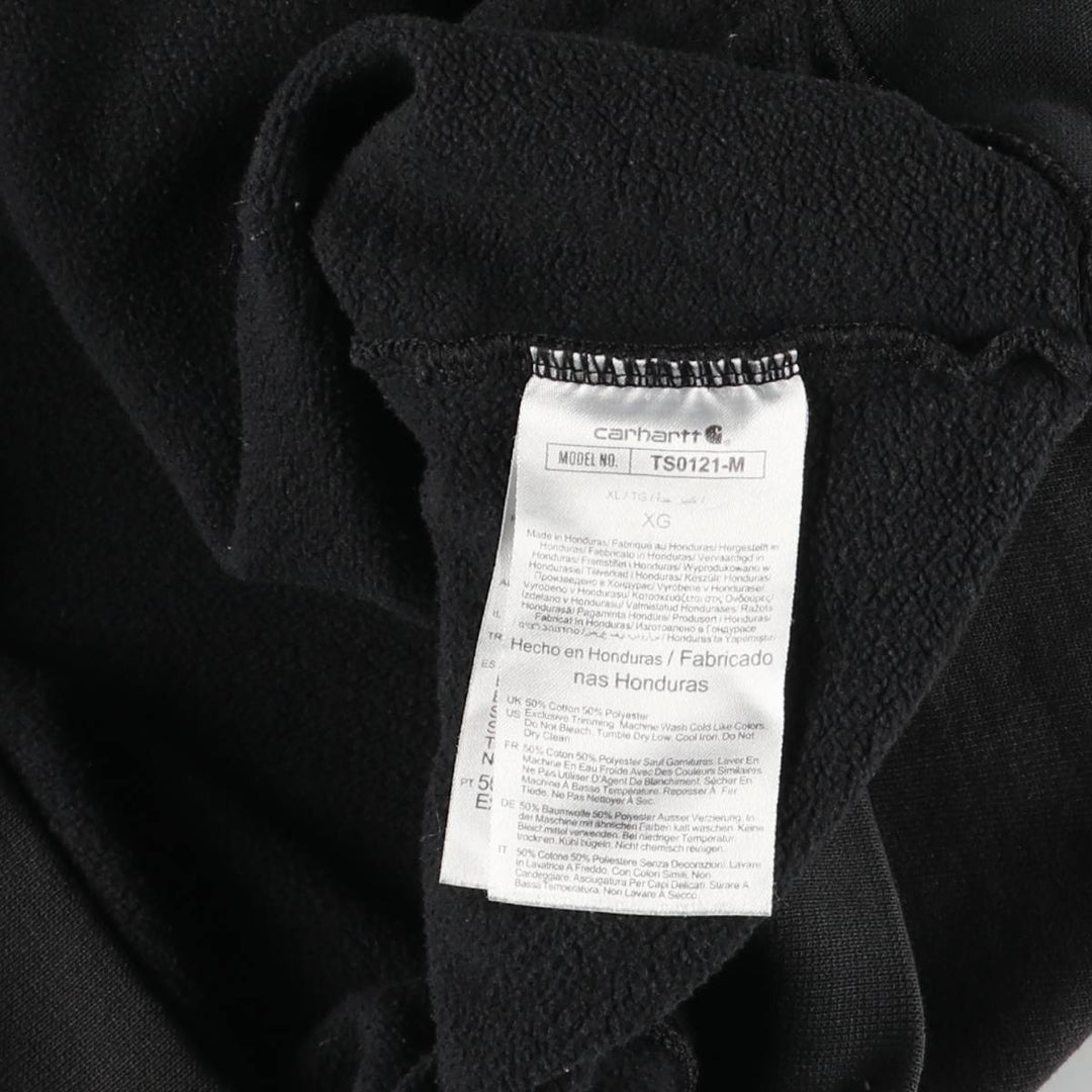 Carhartt Loose Fit Sweat Pullover Hoodie, Men's XL cotton black type Vintage Second Hand