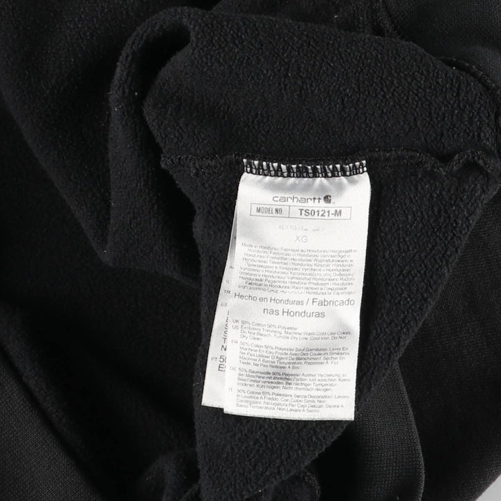 Carhartt Loose Fit Sweat Pullover Hoodie, Men's XL cotton black type Vintage Second Hand