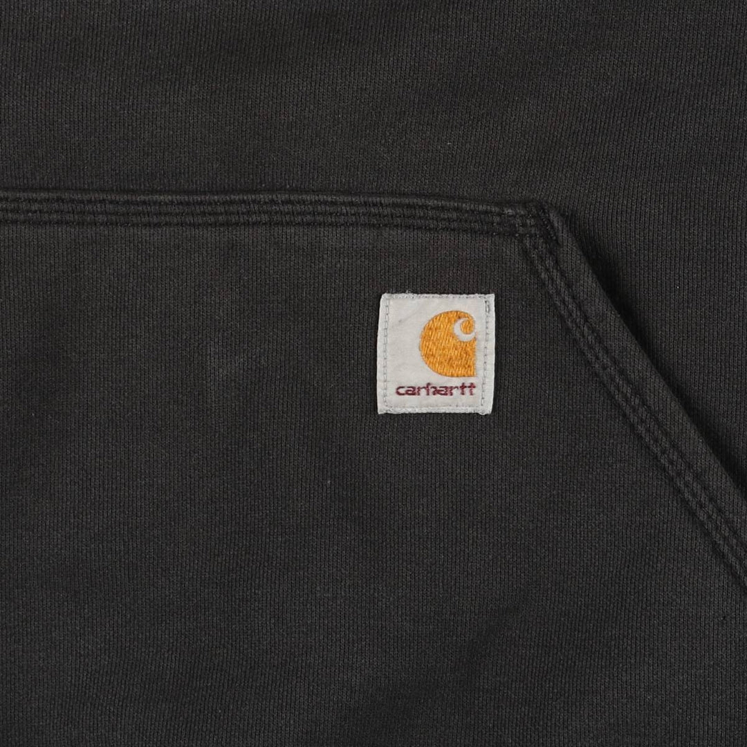 Carhartt Loose Fit Sweat Pullover Hoodie, Men's XL cotton black type Vintage Second Hand