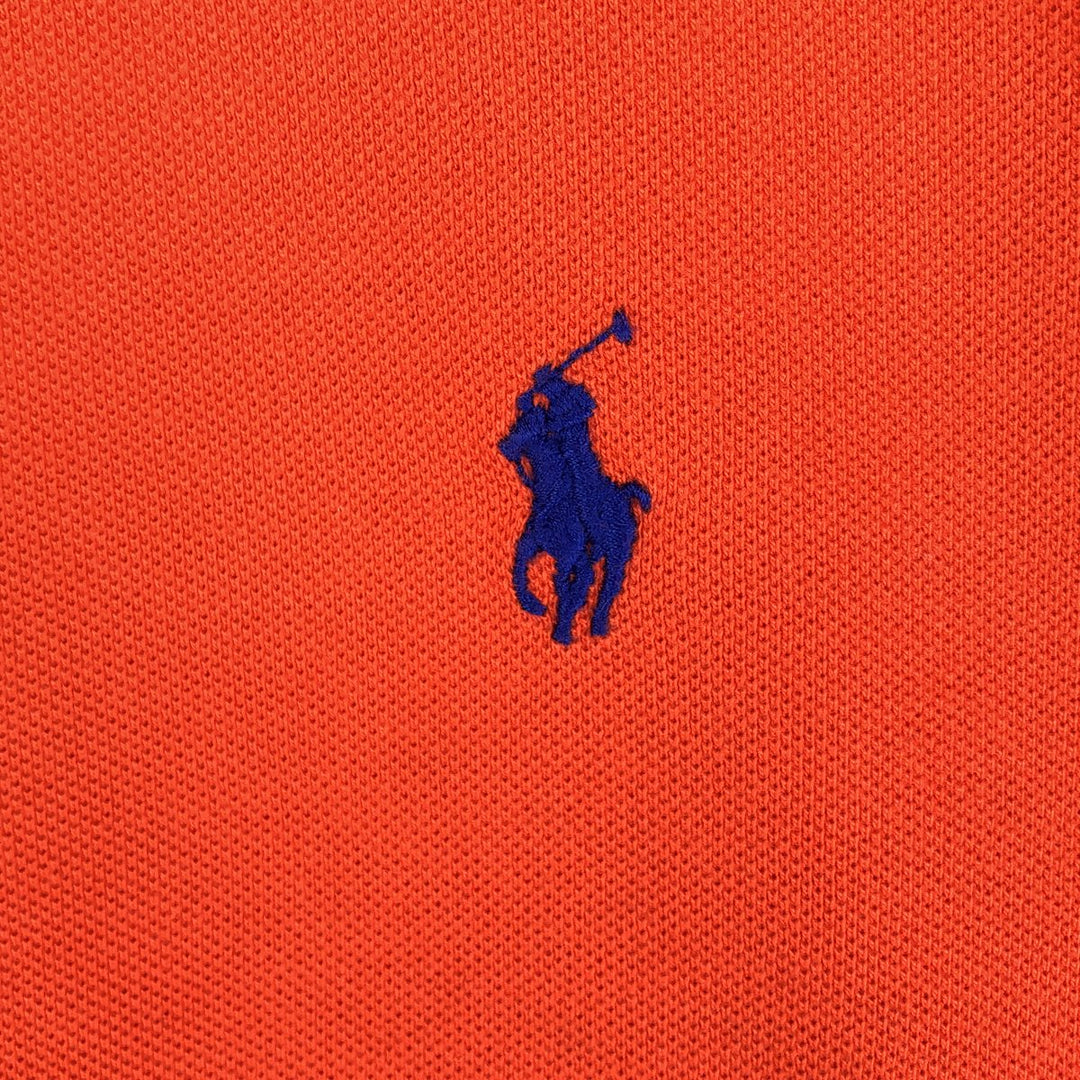 Ralph Lauren POLO by Ralph Lauren Sweat Full Zip Hoodie Men's L size cotton orange type Vintage Second Hand
