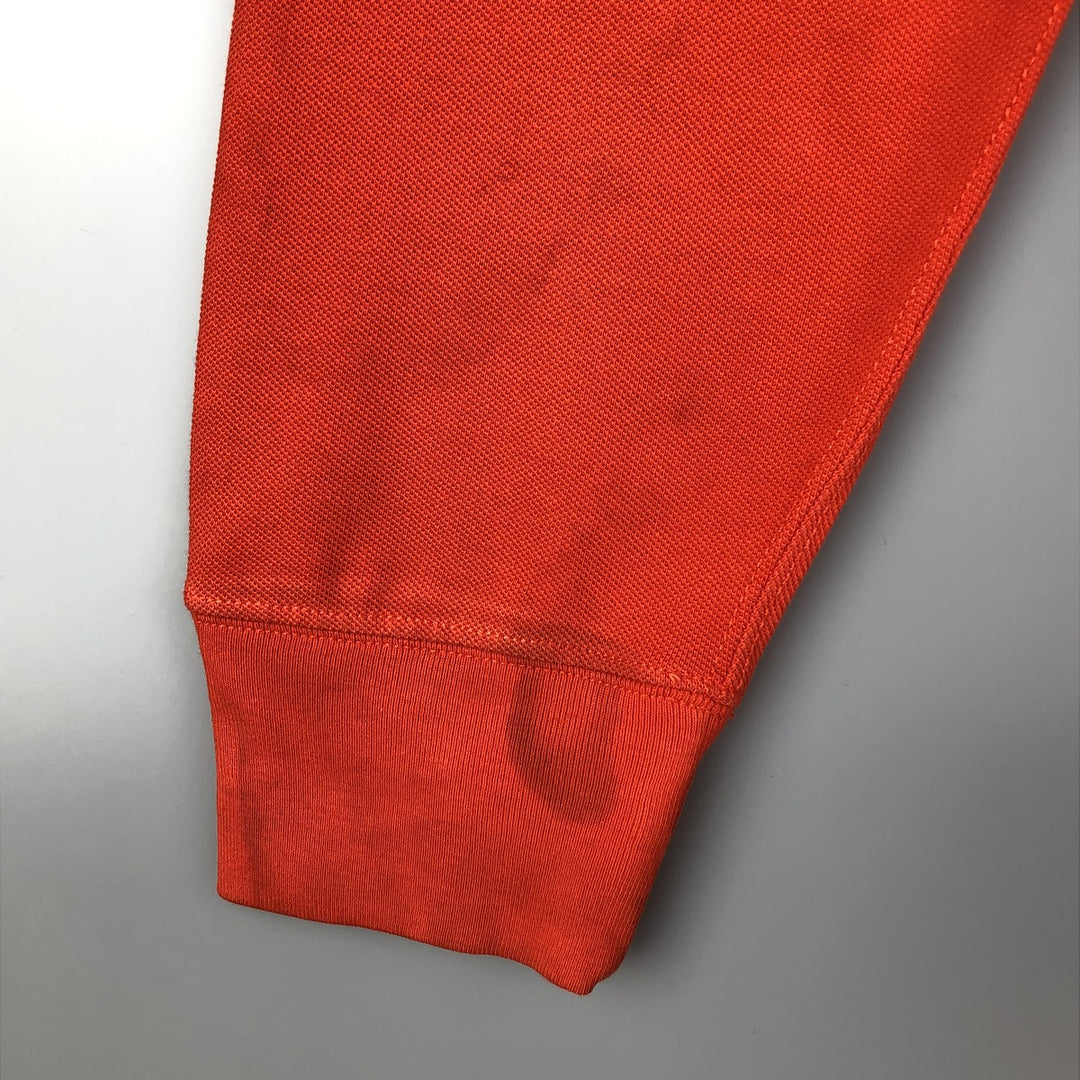 Ralph Lauren POLO by Ralph Lauren Sweat Full Zip Hoodie Men's L size cotton orange type Vintage Second Hand