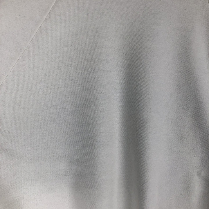 Vintage 1980'S Anvil printed sweatshirt, made in the USA, size L, men's polyester white type Vintage Second Hand