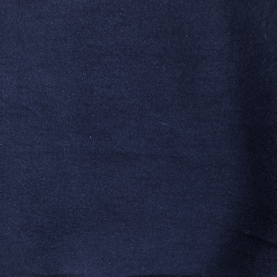 Fruit of the Loom Heavy Cotton Logo Sweatshirt, Men's Size M cotton navy blue type Vintage Second Hand