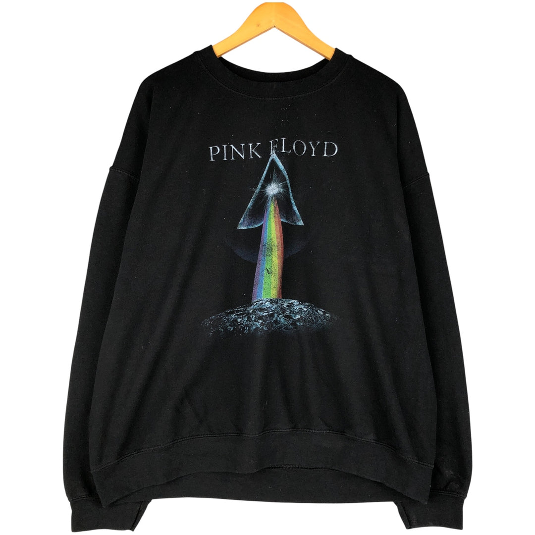 PINK FLOYD Pink Floyd band sweatshirt, men's size XL cotton black type Vintage Second Hand