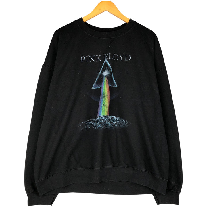 PINK FLOYD Pink Floyd band sweatshirt, men's size XL cotton black type Vintage Second Hand