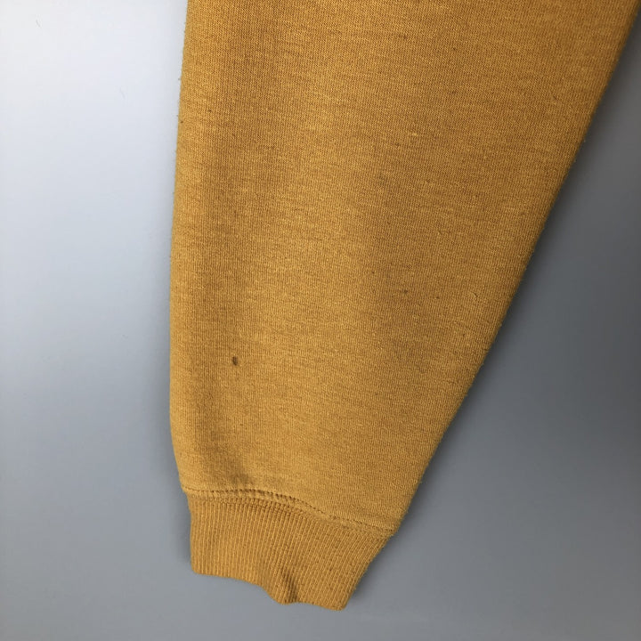 THE BEATLES band sweatshirt, men's size M polyester yellow type Vintage Second Hand