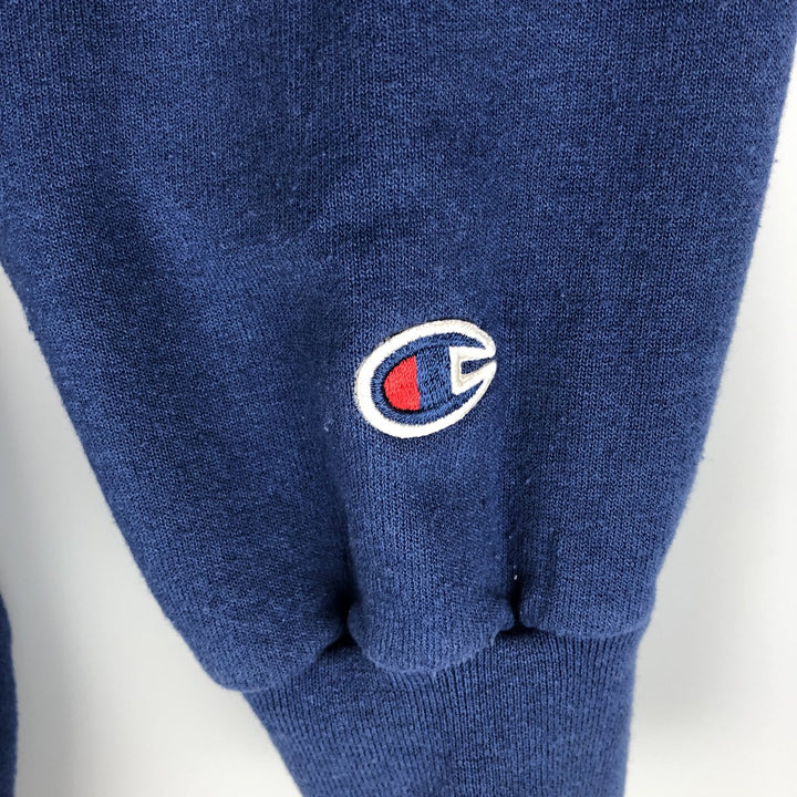 2000'S Champion Authentic Athletics Wear College Sweatshirt, Men's Size L cotton blue type Vintage Second Hand