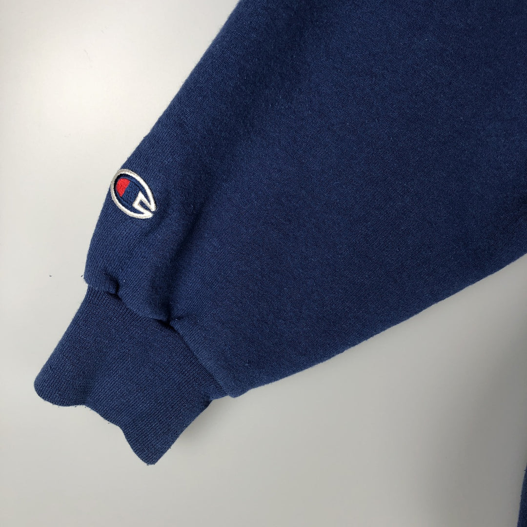 2000'S Champion Authentic Athletics Wear College Sweatshirt, Men's Size L cotton blue type Vintage Second Hand