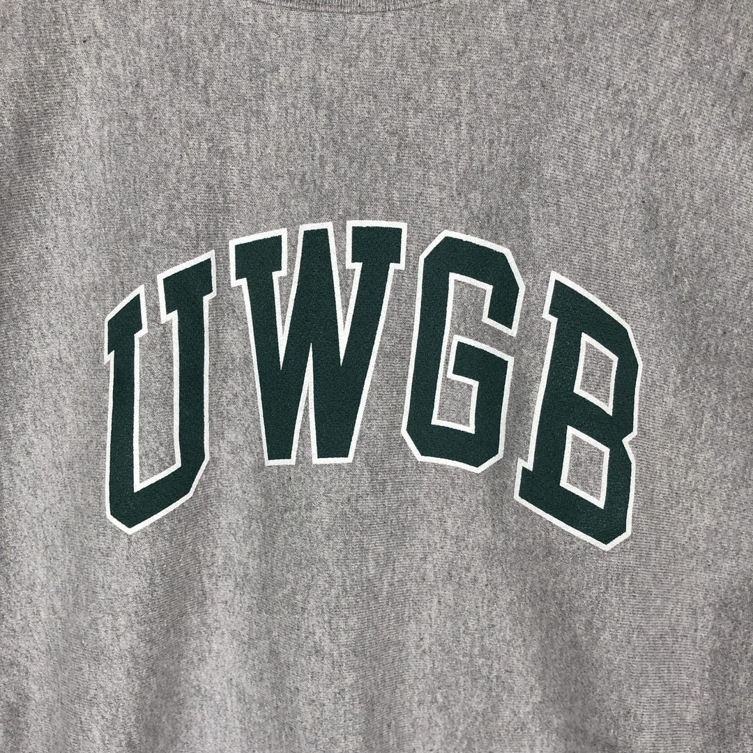 2000'S Champion Reverse Weave College Sweatshirt, Men's Size L cotton gray type Vintage Second Hand