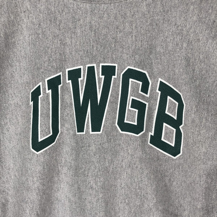 2000'S Champion Reverse Weave College Sweatshirt, Men's Size L cotton gray type Vintage Second Hand