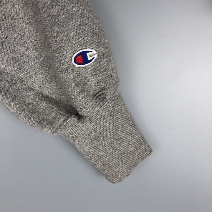 2000'S Champion Reverse Weave College Sweatshirt, Men's Size L cotton gray type Vintage Second Hand