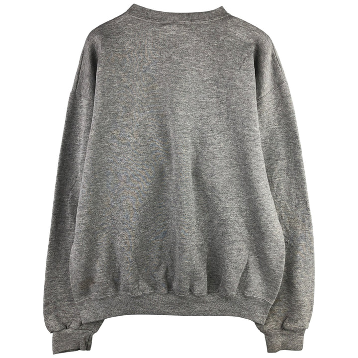 Vintage 90'S Disney Mickey Mouse character sweatshirt, made in the USA, size M, men's cotton gray type Vintage Second Hand