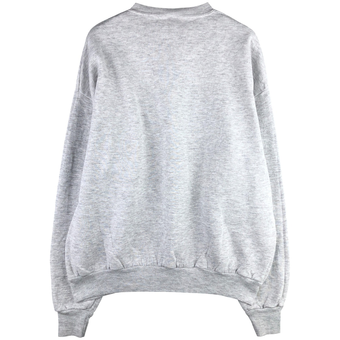 Vintage 90'S Jerzees Bear Pattern Animal Sweatshirt, Men's Size XL cotton gray type Vintage Second Hand