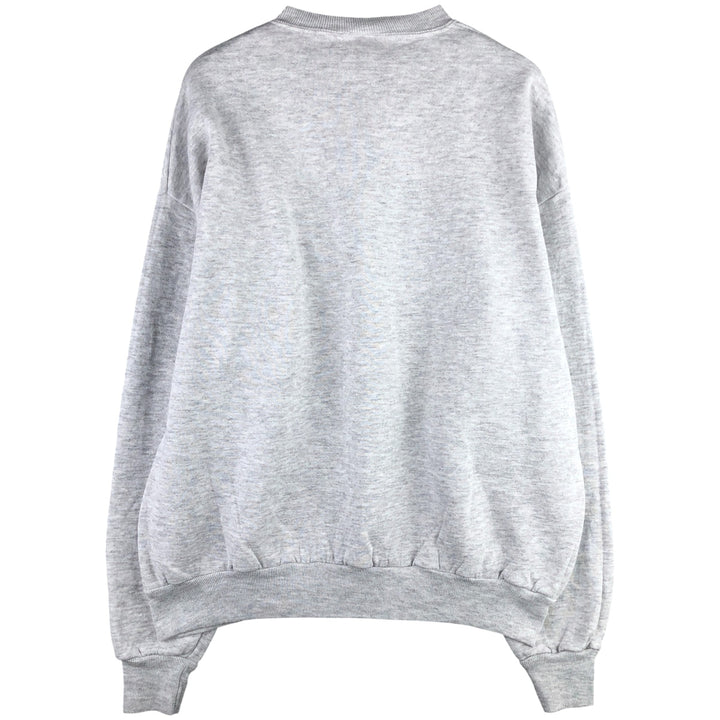 Vintage 90'S Jerzees Bear Pattern Animal Sweatshirt, Men's Size XL cotton gray type Vintage Second Hand