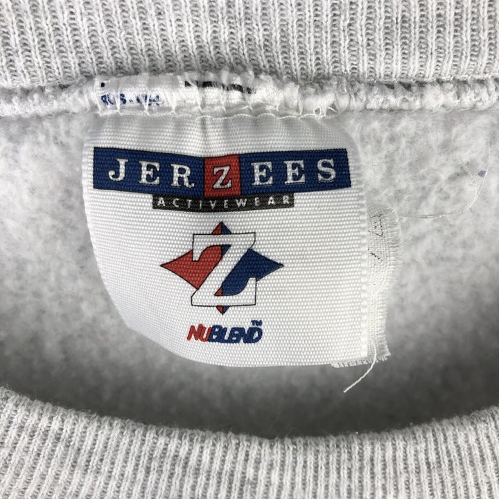 Vintage 90'S Jerzees Bear Pattern Animal Sweatshirt, Men's Size XL cotton gray type Vintage Second Hand