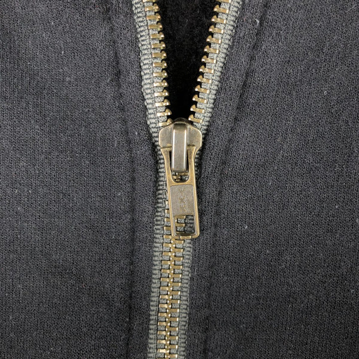 Harley-Davidson Skull Pattern Eagle Pattern Half-Zip Sweatshirt, Men's Size L unclear black type Vintage Second Hand