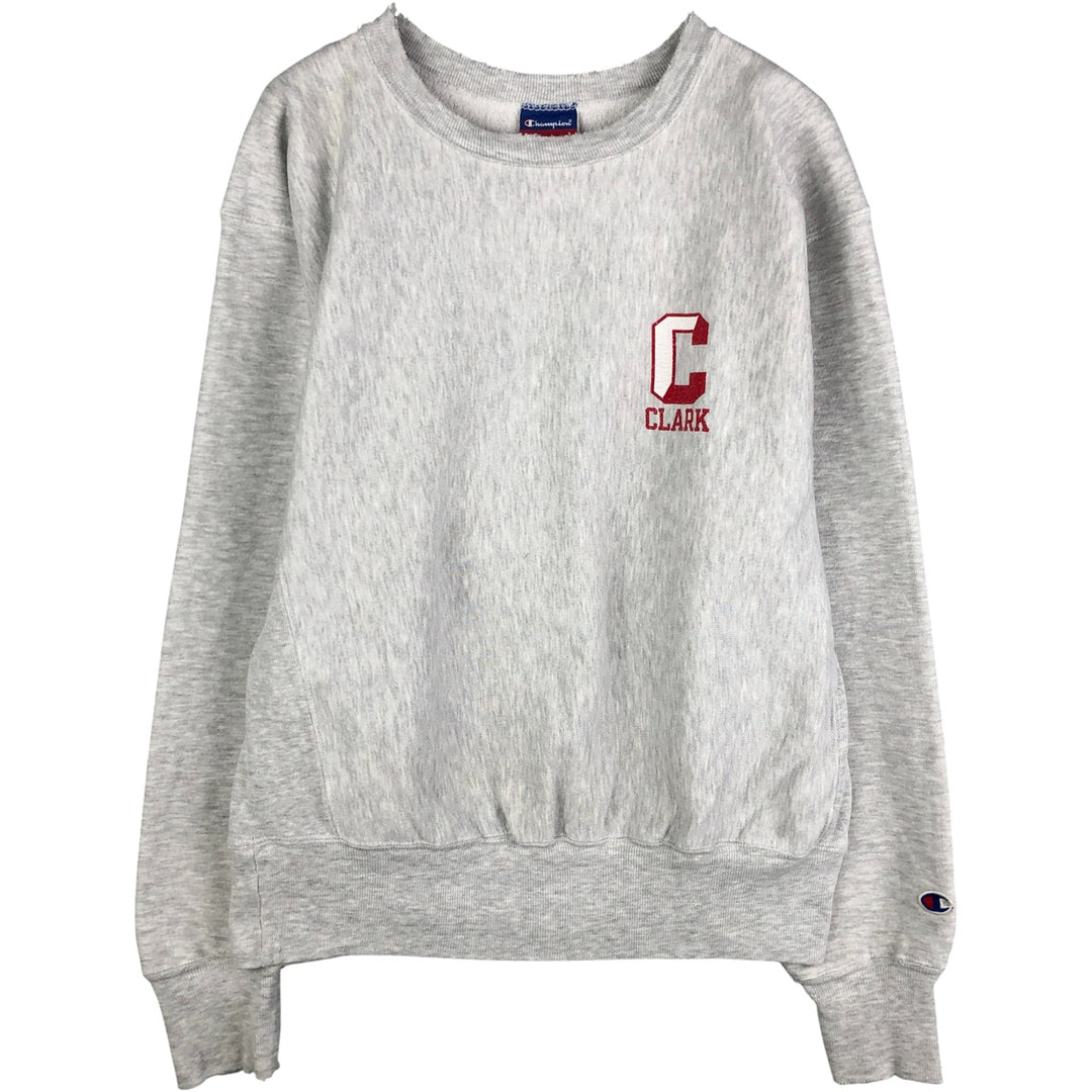 2000'S Champion Reverse Weave One-Point Logo Sweatshirt, Men's Size M cotton black type Vintage Second Hand